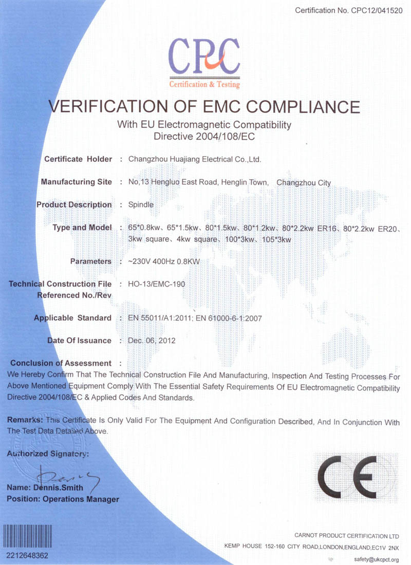 CE Certification